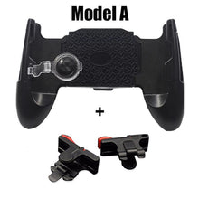 Load image into Gallery viewer, PUBG Moible Controller Gamepad Free Fire L1 R1 Triggers PUGB Mobile Game Pad Grip L1R1 Joystick for iPhone Android Phone
